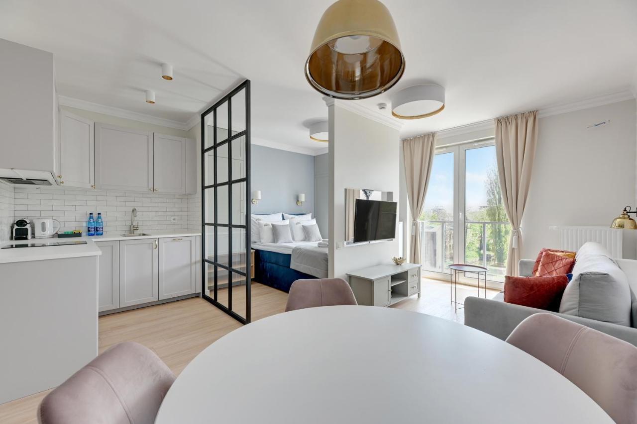 Aura 40 City Center & Free Parking By Downtown Apartments Gdansk Ngoại thất bức ảnh