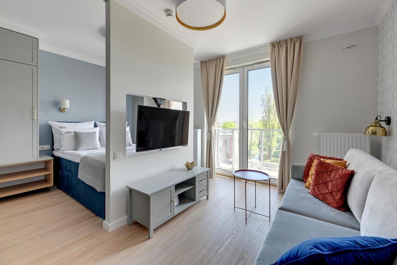 Aura 40 City Center & Free Parking By Downtown Apartments Gdansk Ngoại thất bức ảnh