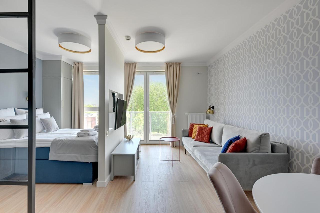 Aura 40 City Center & Free Parking By Downtown Apartments Gdansk Ngoại thất bức ảnh