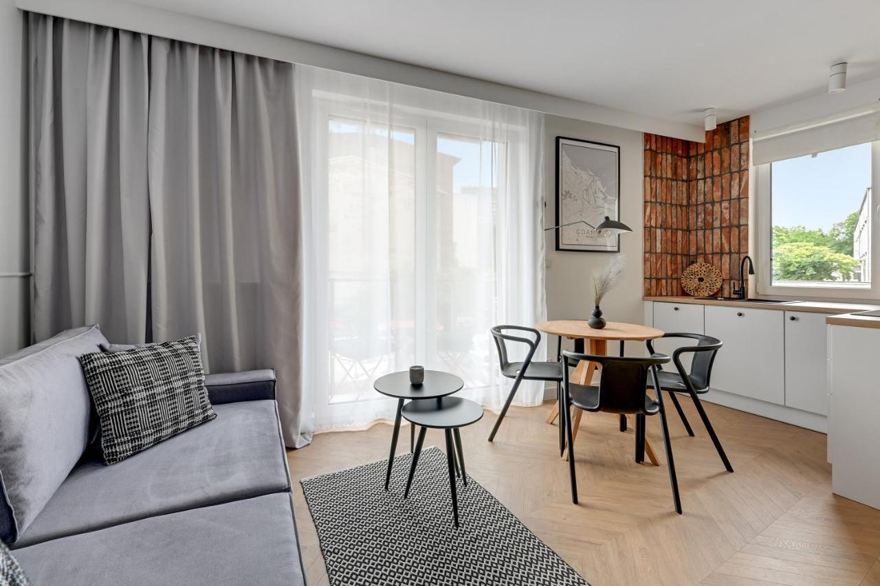 Aura 40 City Center & Free Parking By Downtown Apartments Gdansk Ngoại thất bức ảnh