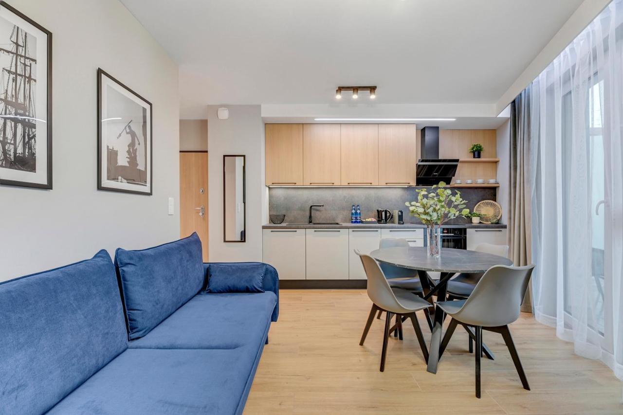 Aura 40 City Center & Free Parking By Downtown Apartments Gdansk Ngoại thất bức ảnh