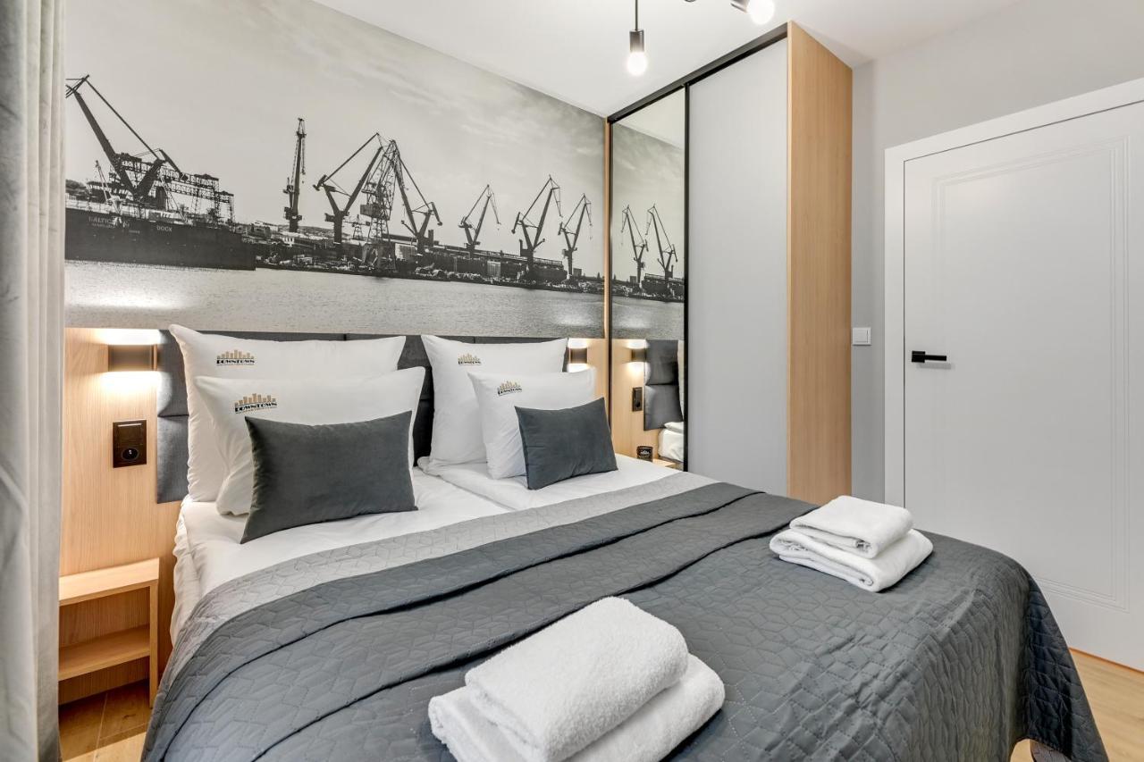 Aura 40 City Center & Free Parking By Downtown Apartments Gdansk Ngoại thất bức ảnh