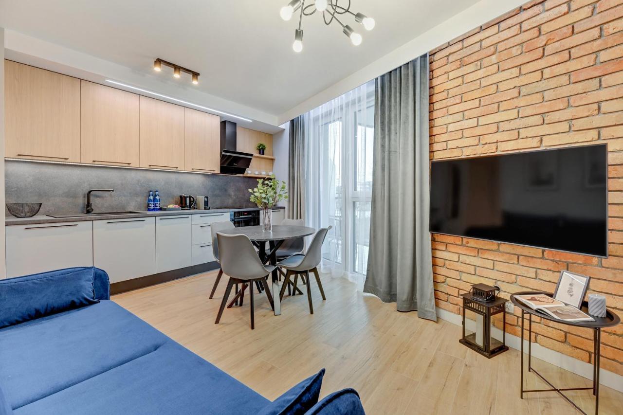 Aura 40 City Center & Free Parking By Downtown Apartments Gdansk Ngoại thất bức ảnh
