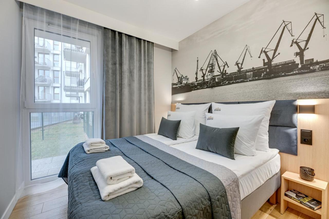 Aura 40 City Center & Free Parking By Downtown Apartments Gdansk Ngoại thất bức ảnh